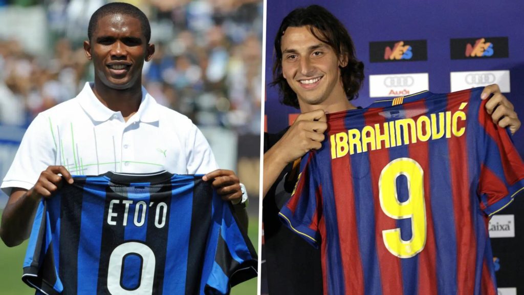 Eto'o, -- Ibra