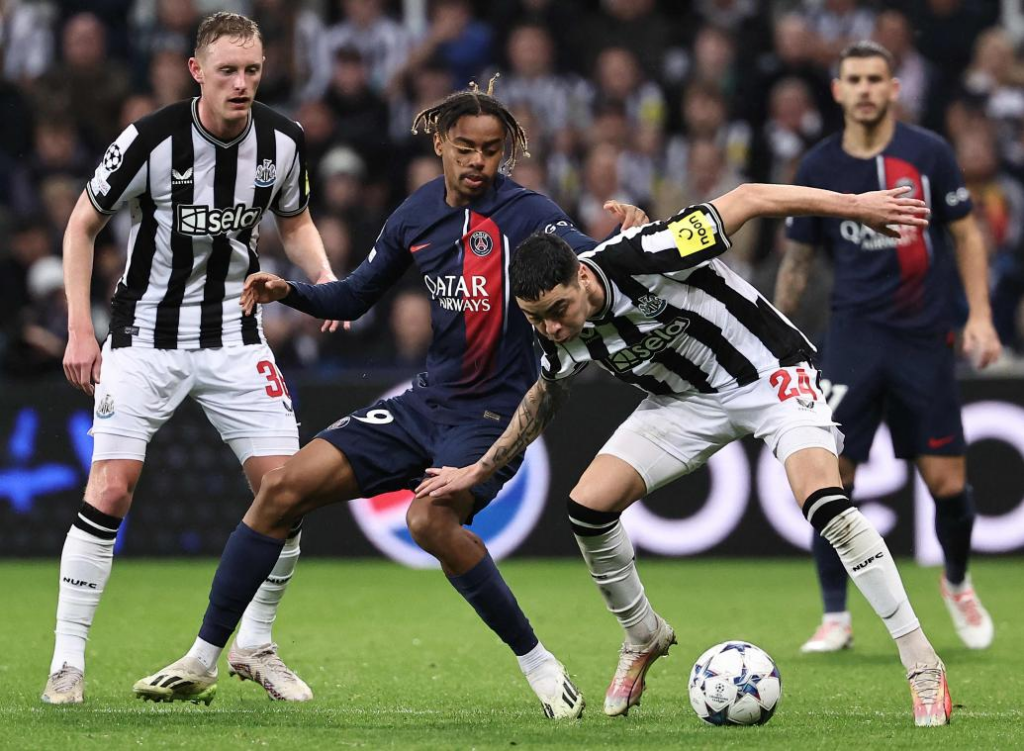 Pronostic PSG vs Newcastle - Champions League