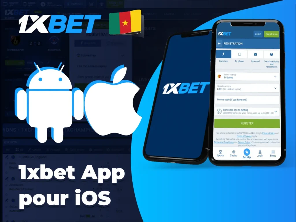 1XBET Cameroun meilleur bookmaker pour paris sportifs
