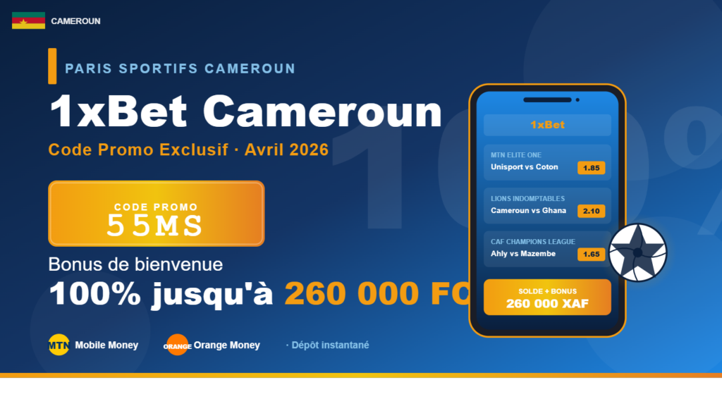 1XBET Cameroun 2026