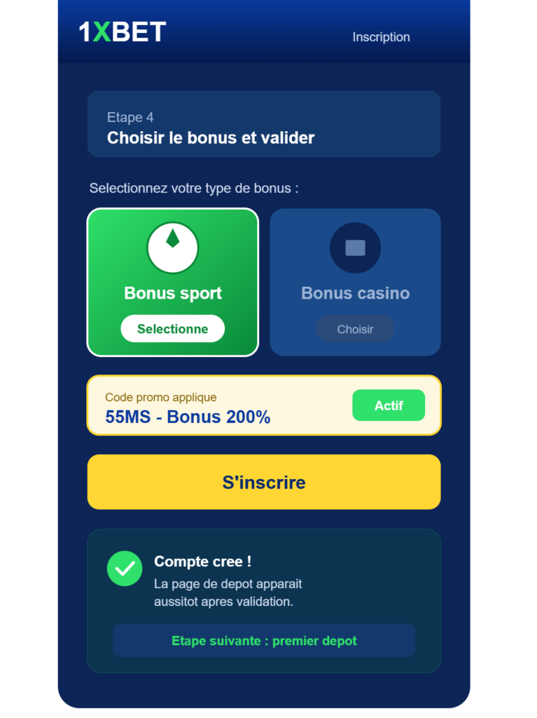 1XBET Cameroun