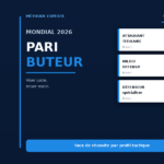 Mondial 2026, le pari buteur et la méthode pour viser juste