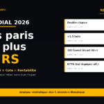 Coupe du Monde 2026, les paris sportifs les plus sûrs à choisir