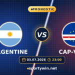 Pronostic Argentine Cap-Vert, seizièmes de finale de la Coupe du Monde 2026