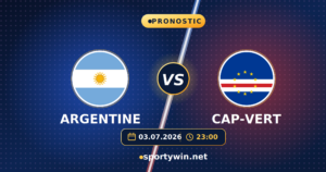 Pronostic Argentine Cap-Vert, seizièmes de finale de la Coupe du Monde 2026