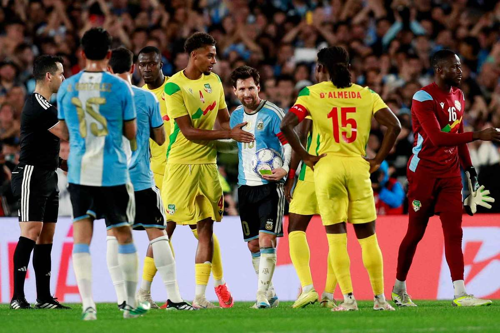 Dernier match de Messi vs Benin