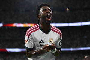 Vinicius Junior sous le maillot du Real Madrid lors de la saison 2026-2027